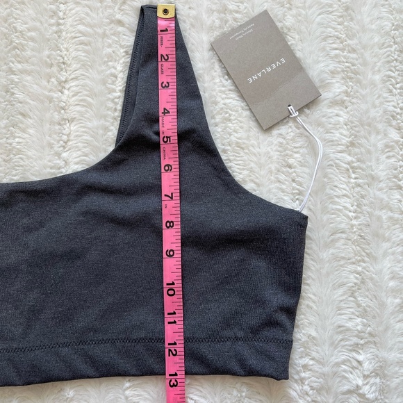NWT EVERLANE The Perform Bra in Heathered Charcoal sz XXL - Picture 9 of 9